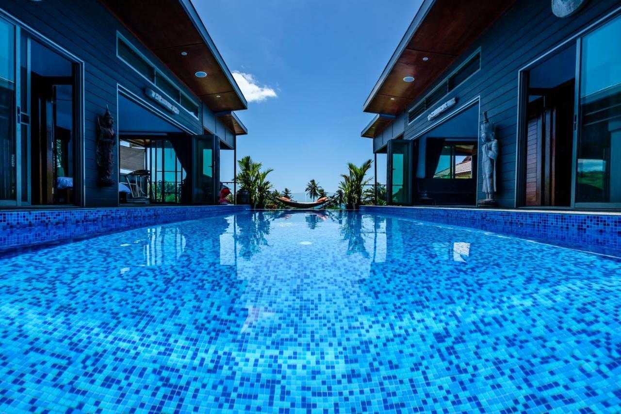 Stunning Villa With Ocean Views And Free Car Lamai Beach  Exterior foto