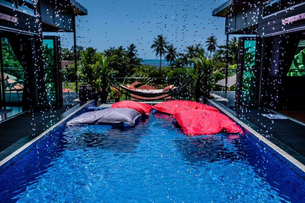 Stunning Villa With Ocean Views And Free Car Lamai Beach  Exterior foto