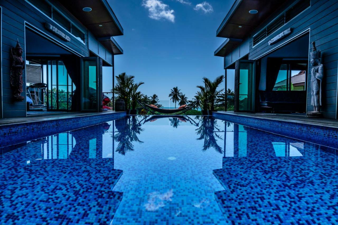 Stunning Villa With Ocean Views And Free Car Lamai Beach  Exterior foto