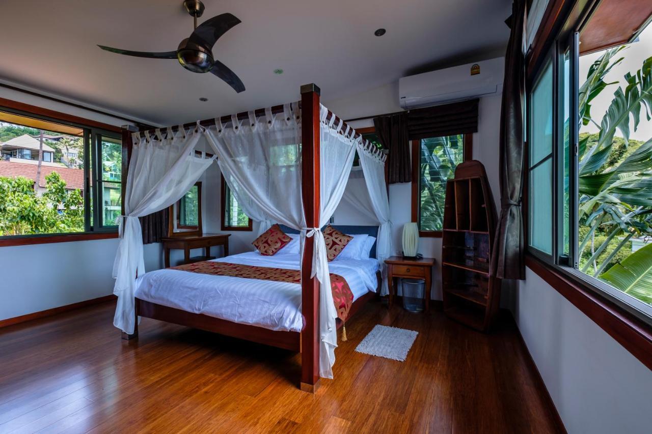 Stunning Villa With Ocean Views And Free Car Lamai Beach  Exterior foto